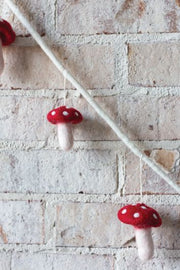 Nita Mushroom Garland By Accent Decor | Garland & Wreath | Modishstore - 3