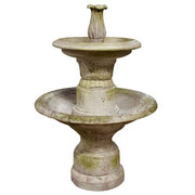 Balustrade 2 Tier Fountain (56 - Inch) Different Angle
