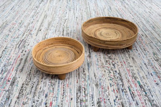 Rica Planter Stand/ Cachepot/Saucer By Accent Decor | Stands | Modishstore - 3