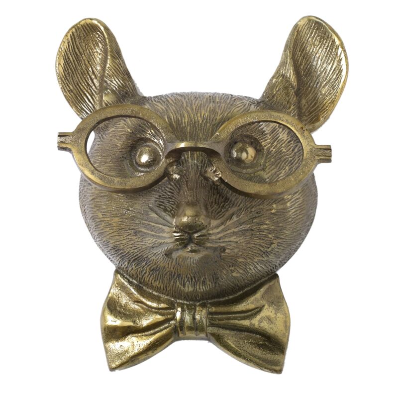 Eric + Eloise Collection - Charlie the Aviator Goose Bird Bronzed Aluminum Hanging Wall Mount