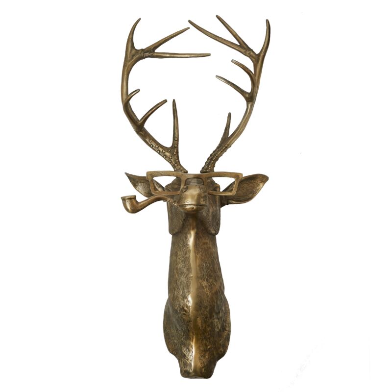 Eric + Eloise Collection - Charlie the Aviator Goose Bird Bronzed Aluminum Hanging Wall Mount