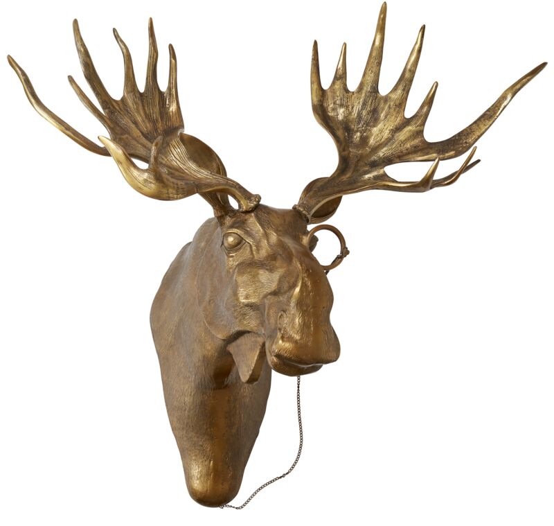 Eric + Eloise Collection - Charlie the Aviator Goose Bird Bronzed Aluminum Hanging Wall Mount