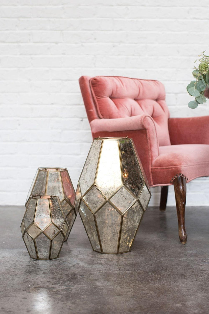 Audrey Lantern by Accent Decor | Lanterns | Modishstore - 9