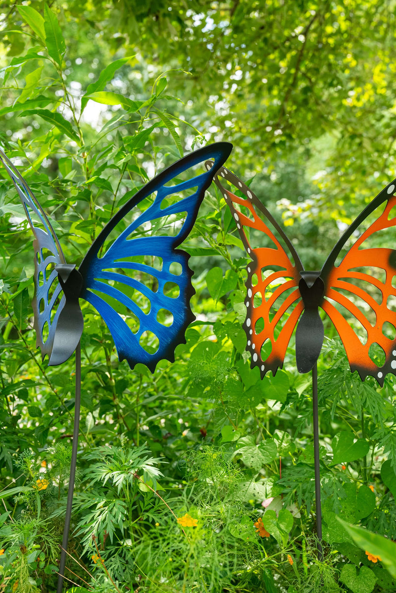 Large Butterfly Garden Sculptures