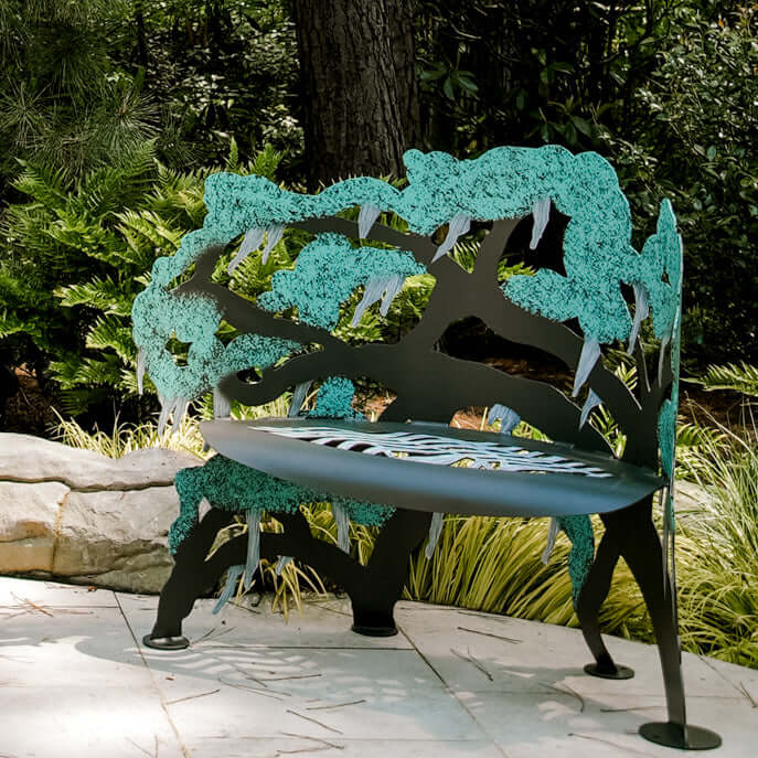 Spanish Moss Bench