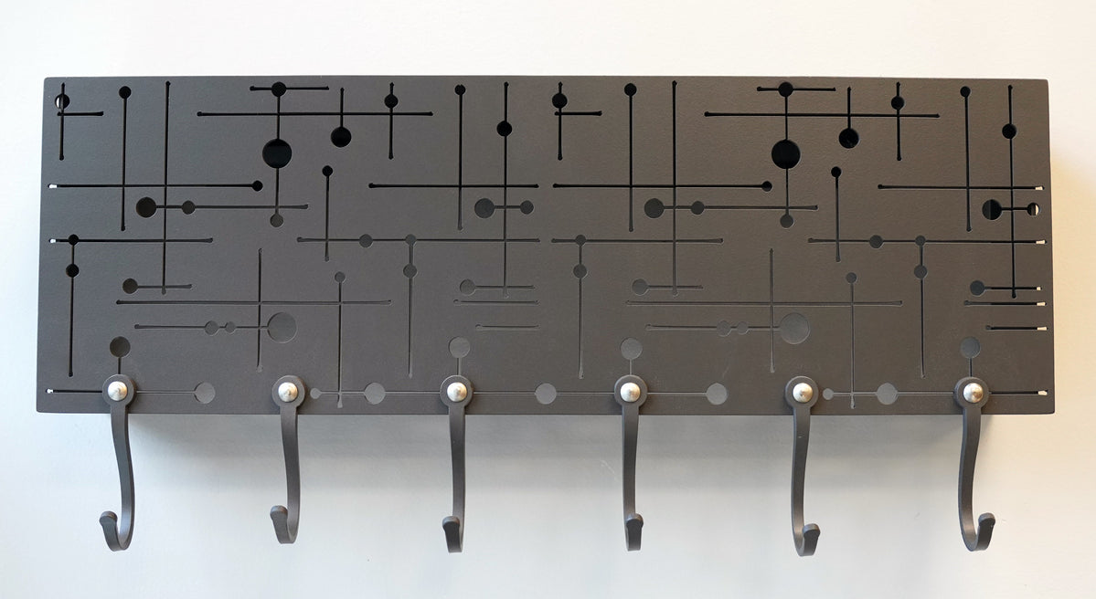 Mid-Century Pattern Wall Rack — Bella Outdoors