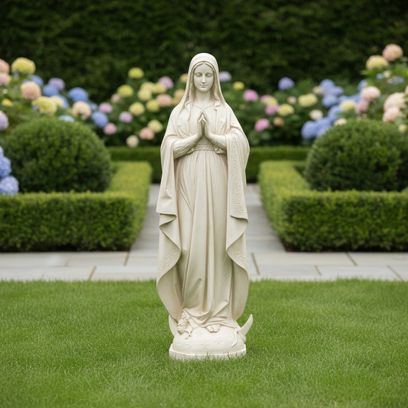 Immaculate Conception Mary Statue (50 - Inch) Side View