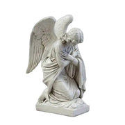 Bowing Church Angel Outdoor Statue (28 - Inch)