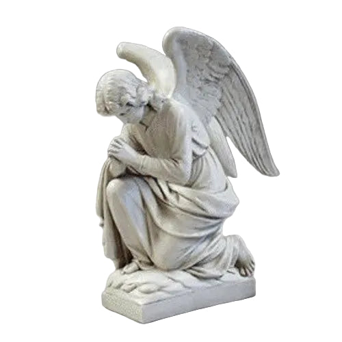 Praying Church Angel Outdoor Statue (28 - Inch)