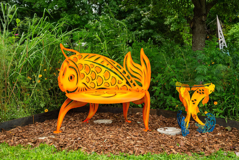 Leaping Koi Table