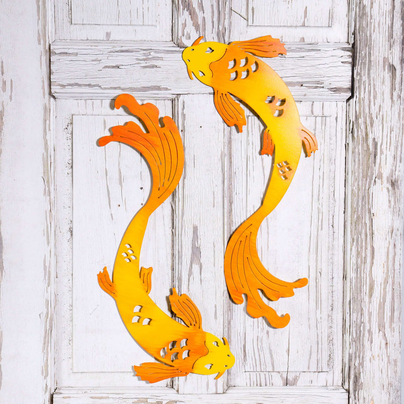 Swimming Koi Wall Hangings