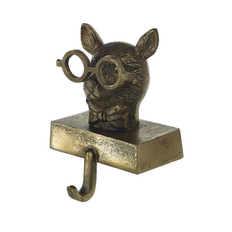 Eric + Eloise Bronzed Aluminum Stocking Holders