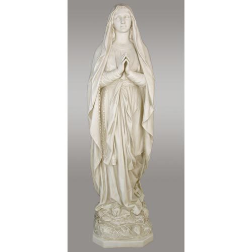 Our Lady Of Lourdes 71"" H Outdoor/Indoor Statue