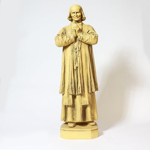 Saint John Vianney 50"H Outdoor/Indoor Statue
