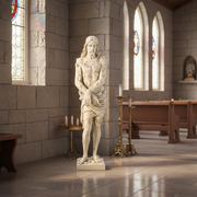 Scourged Christ Religious Statue (60 - Inch) Side Angle