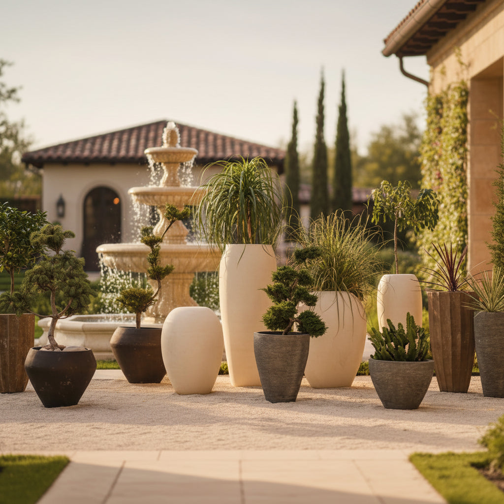 Hero banner image outdoor planters