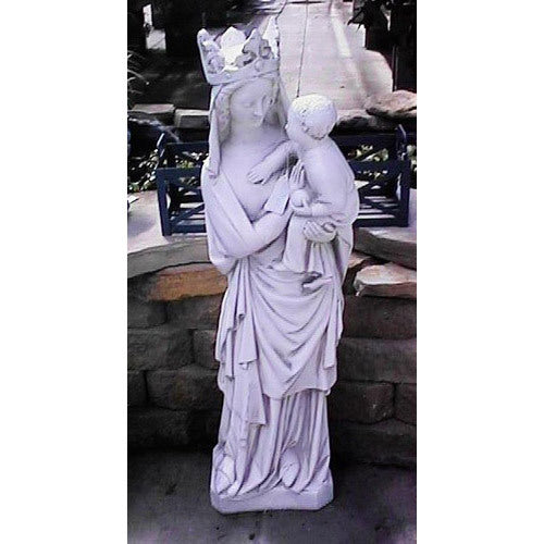Vierge A L'Enfant Outdoor/Indoor Statue