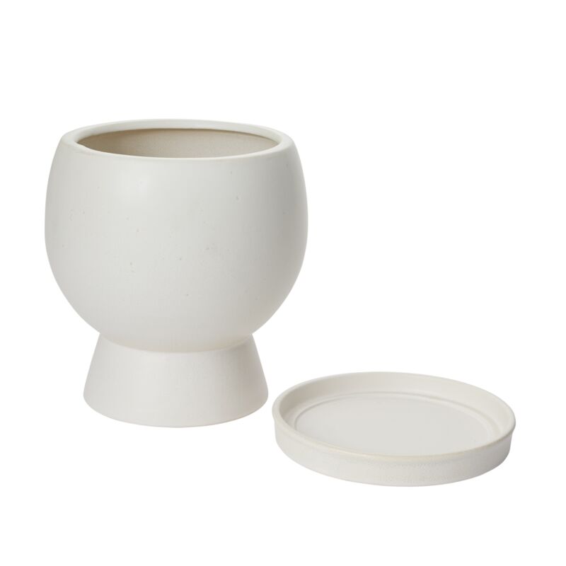 Bosky Pot with Saucer