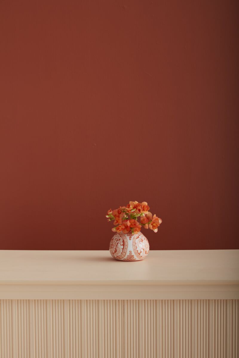Coral Eleanor Vase