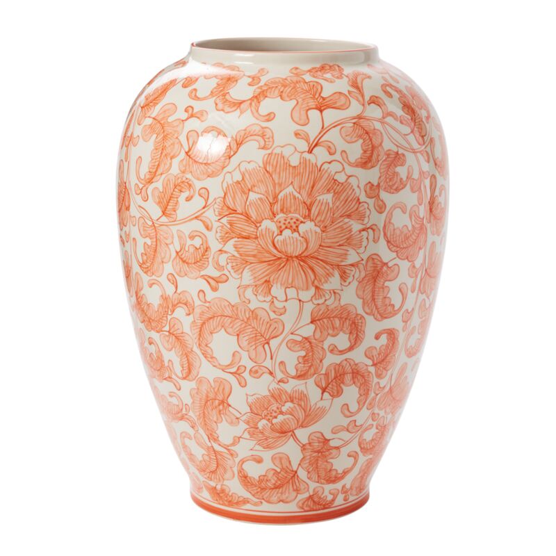Coral Elodie Vase