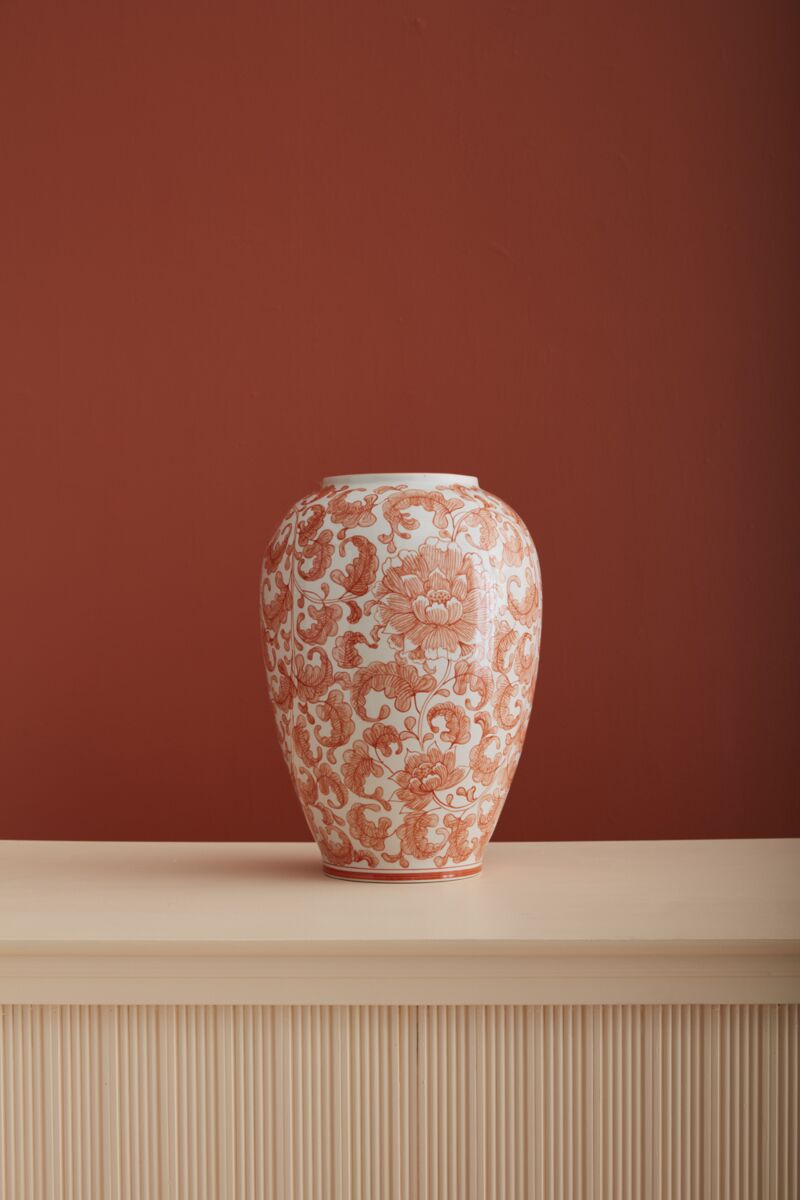 Coral Elodie Vase