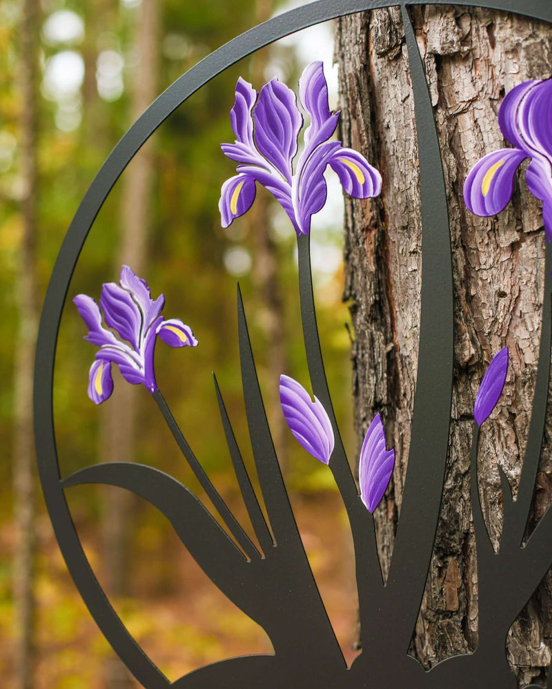 Iris Wall Hanging