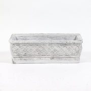 Rectangular Weave Garden (8 - Inch) Side View