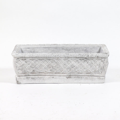 Rectangular Weave Garden (8 - Inch) Side View