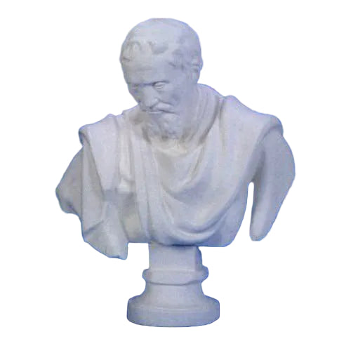 Michelangelo Bust Display Decor (32 - Inch)