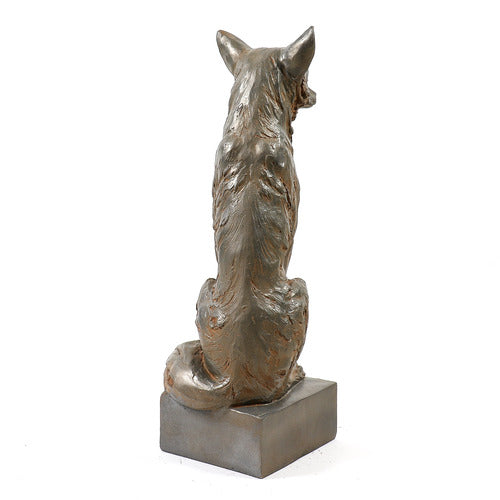 Fox Garden Statue (28.5 - Inch) Other Angle