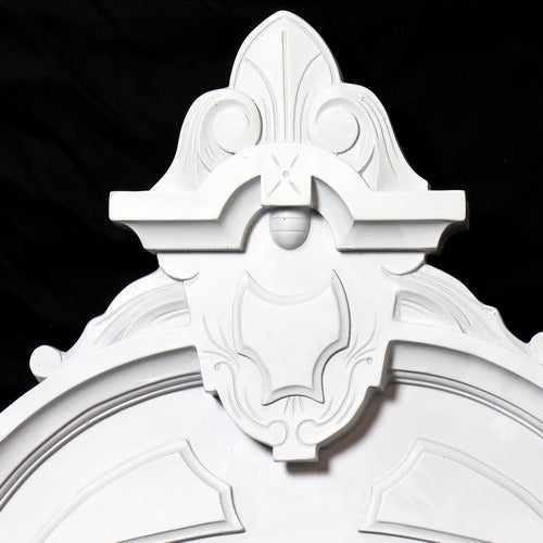 Cortland Over Door Outdoor Plaque (35.0 - Inch) Different Angle
