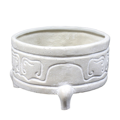 Legged Chinese Bowl 8.5 Outdoor/Indoor Statue