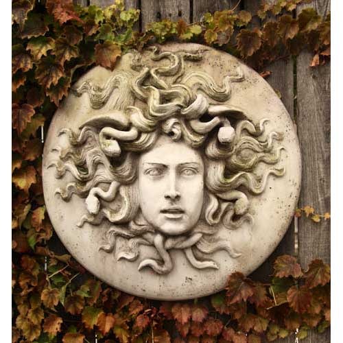 Medusa Wall Plaque 18 Outdoor/Indoor Statue