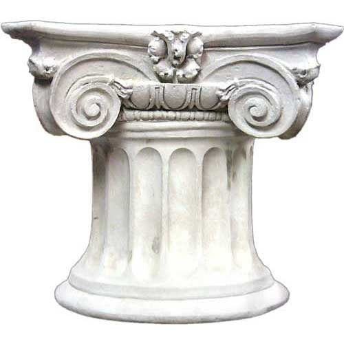 Colossol Ionic Table Base 28 Outdoor/Indoor Statue
