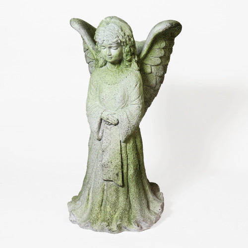 Angel Fairy Statue With Planter  (23-Inch)