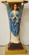 Devotion Angel Prayer Ped 38 Outdoor/Indoor Statue