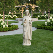 Saint Rose Religious Statue (54 - Inch) Side Angle