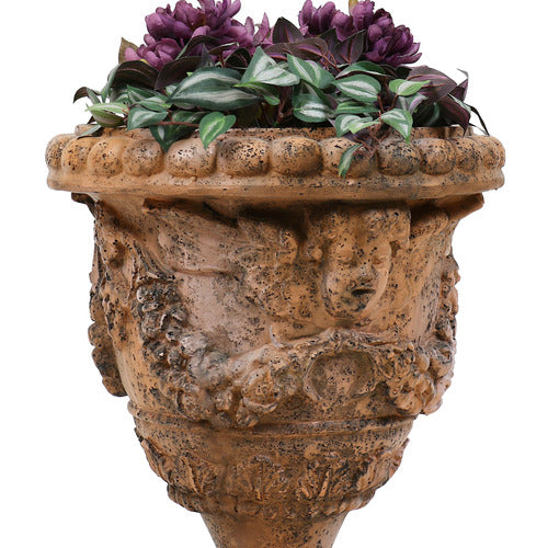 Robbia Angel Planter 24 Outdoor/Indoor Statue