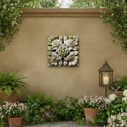 Dogwood Garden Plaque (13.5 - Inch) Side Angle