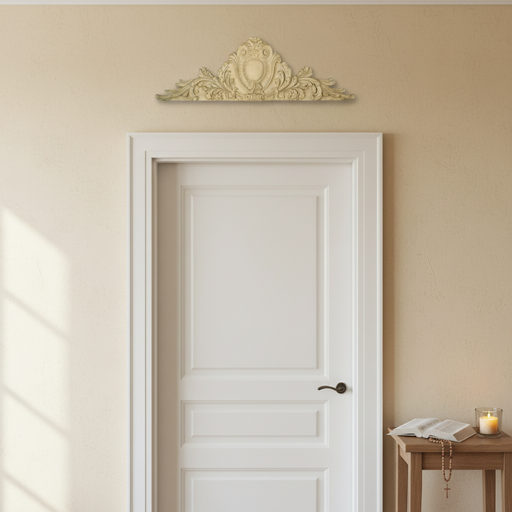 Stingwood Over Door Outdoor Plaque (45.0 - Inch) Side Angle
