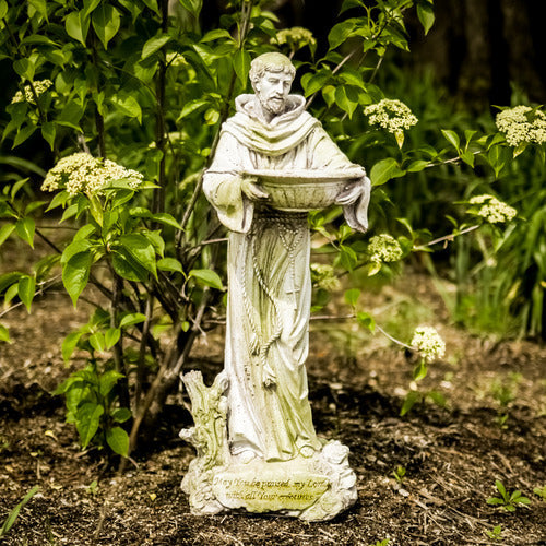 Saint Francis with Bowl Outdoor/Indoor Statue