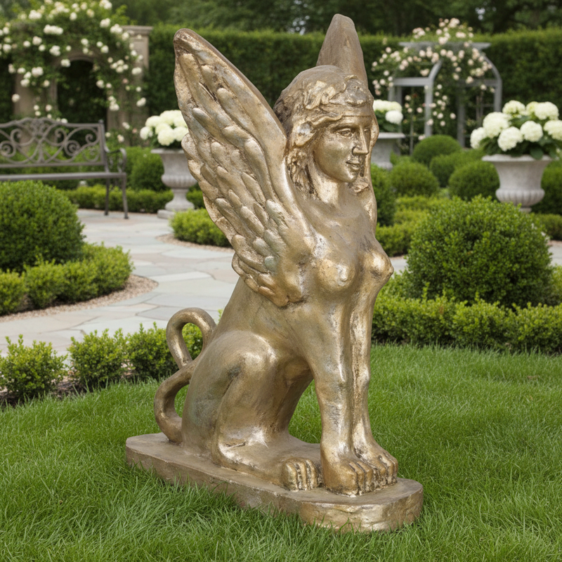 Nymph Large Statue (19 - Inch) Side Angle