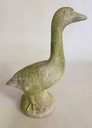 Feathered Goose Bird Garden Statue (21 - Inch) Other Angle