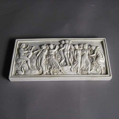 Apollo & Muse Frieze 9 W Outdoor/Indoor Statue