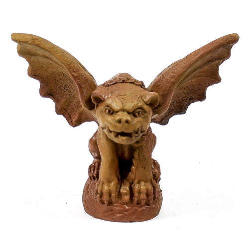 Bulldog Gargoyle Statue (12 - Inch)