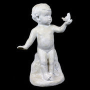 Natures Child With Birdstatue (21 - Inch) Different Angle