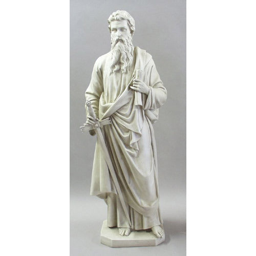 Saint Paul 62"H Outdoor/Indoor Statue