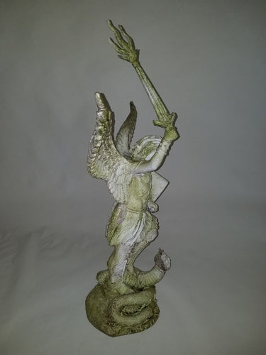 St. Michael W/Sword Fire 38 Outdoor/Indoor Statue