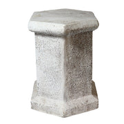 Hexagon Outdoor Statue (22 - Inch) Side View