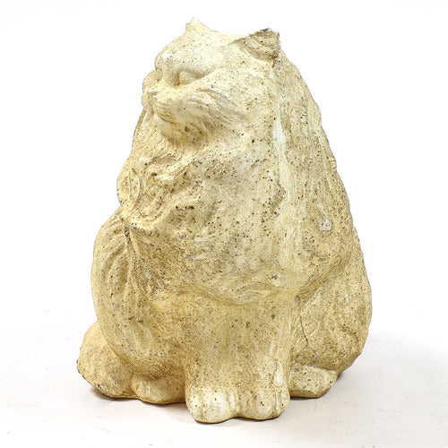 Cat Garden Statue (14 - Inch) Side Angle View
